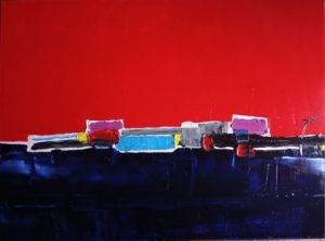 Peinture de ZAEL: LA BAIE DE SOMME