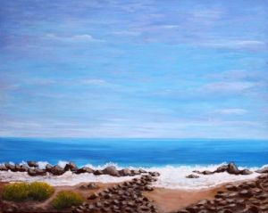 Peinture de AILEDELO: Le Jour se Lève