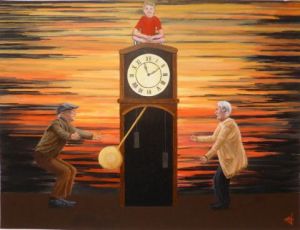 Peinture de Jean-Alexandre: Le temps
