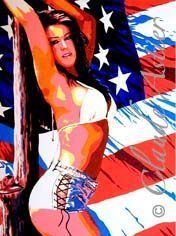 Peinture de Claude Astier: American Dream