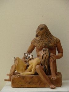 Sculpture de Guillaume Chaye: aigle