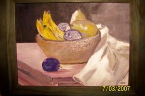 Voir le détail de cette oeuvre: COUPE DE FRUITS FRAIS CUEILLIS