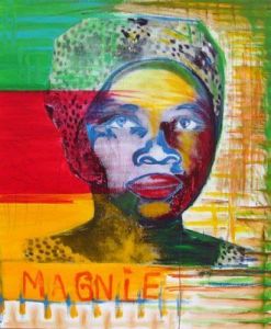 Peinture de Florence Beal-Nenakwe: Magnie
