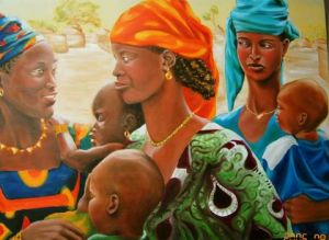 Voir cette oeuvre de Claude Forthomme: Les Nigeriennes