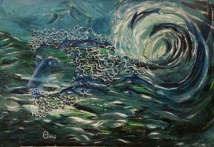 Peinture de Yfig: Thais Dieu des mers