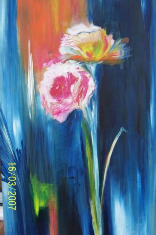 L'artiste Claude Thibault - REVERIES DE FLEURS