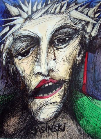 L'artiste Michel JASINSKI - Devant Pilate