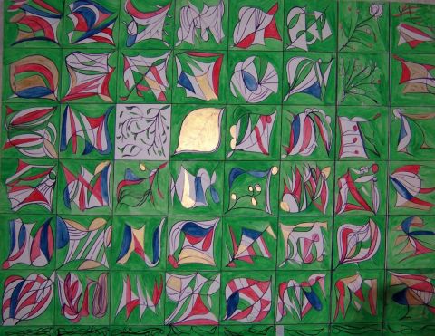 Peinture : GRAPHISME VERT - GHIS Peinture : GRAPHISME VERT - GHIS