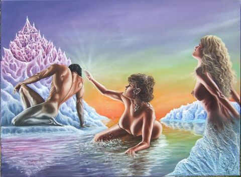 Les Metamorphoses - Peinture - Ghislaine Vancaneghem Les Metamorphoses - Peinture - Ghislaine Vancaneghem