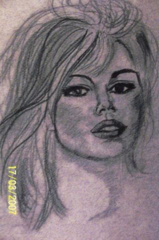 L'artiste Claude Thibault - BRIGITTE