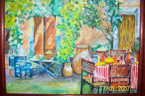 L'artiste Claude Thibault - UN ETE EN YVELINES