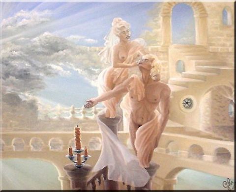 L'Espoir - Peinture - Ghislaine Vancaneghem L'Espoir - Peinture - Ghislaine Vancaneghem