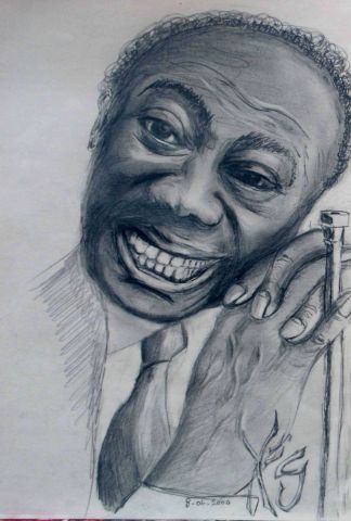 L'artiste Yfig - Louis Armstrong