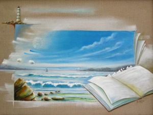Voir cette oeuvre de bruno chevalier-costard: Lire la mer