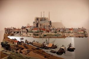 Voir cette oeuvre de MADRAZ: Notre Dame de Paris vers 1595