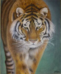 Voir cette oeuvre de Frederique: Le tigre