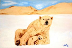 Voir cette oeuvre de Colette Bohrer: Ours polaire