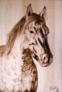 Voir cette oeuvre de Colette Bohrer: Le cheval