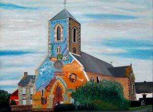 Voir cette oeuvre de Pece: Eglise du Mesnil Gondouin dans l'orne 61