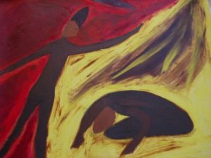 Femme dos nu - Ma passion la peinture