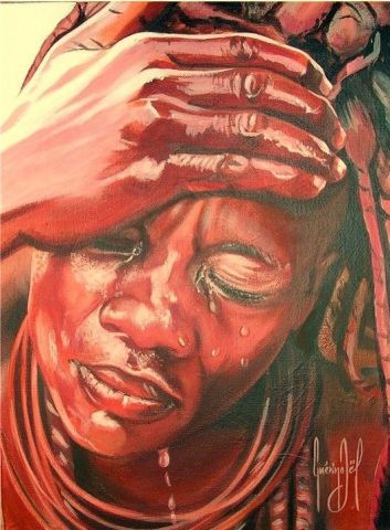 L'artiste Joel Guerin - Toilette Himba