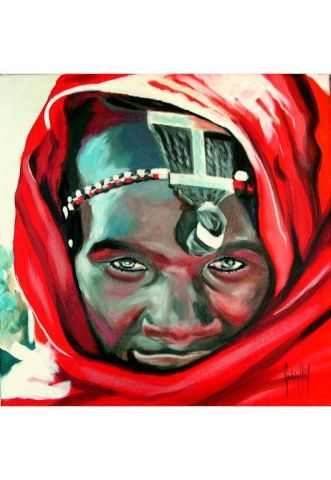 L'artiste Joel Guerin - Instant Masai