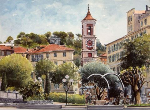 Nice Place Massena - Peinture - Marcel BOOS
