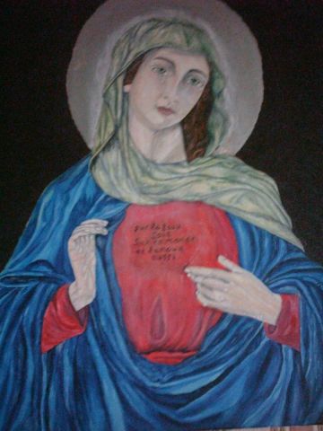 L'artiste FOIGNE A M - la vierge marie L'artiste FOIGNE A M - la vierge marie