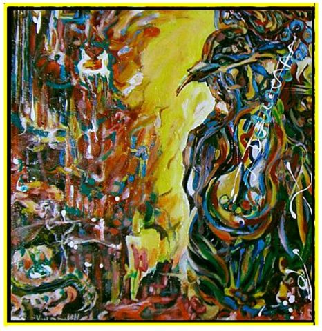 SOHAHIIO L'Enfant Soleil - Peinture - Yan DSoloh SOHAHIIO L'Enfant Soleil - Peinture - Yan DSoloh