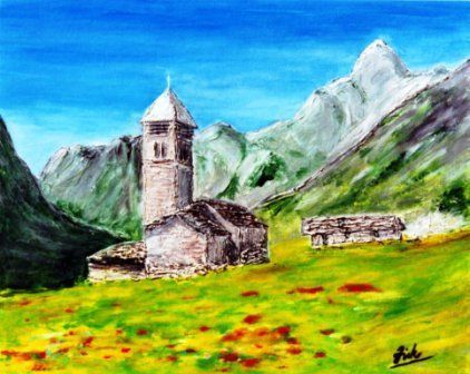 Alpes de Provences - Peinture - Vickx Alpes de Provences - Peinture - Vickx