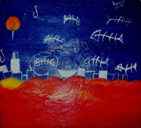 ASILAH - Peinture - AHMED SAID KADIRI ASILAH - Peinture - AHMED SAID KADIRI