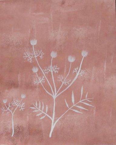 Poeme vegetal 5 - Peinture - Sylve Laurier Poeme vegetal 5 - Peinture - Sylve Laurier