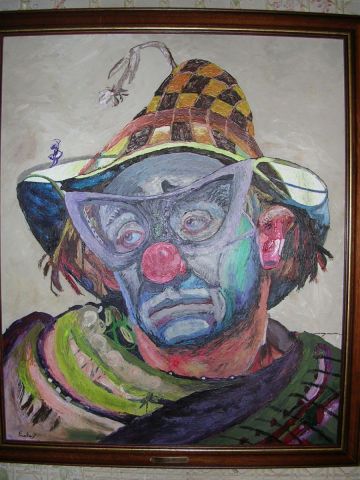 L'artiste clown - le clown triste