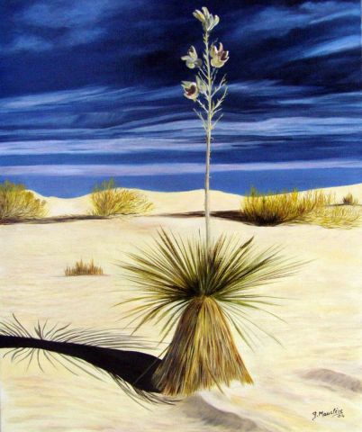 L'artiste Germaine Mauclere - Yucca du Desert