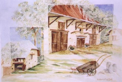 L'artiste streichert-hoffart - Maisons en pise du Dauphine 