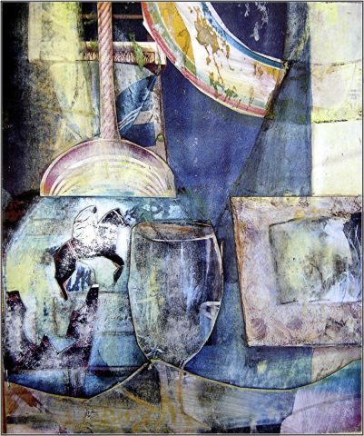 chez moi - Collage - Guy Garnier chez moi - Collage - Guy Garnier