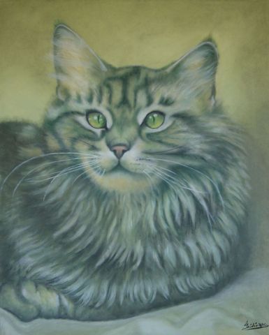L'artiste Frederique - Le chat