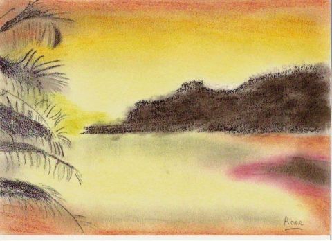 L'artiste paradisianna - coucher de soleil