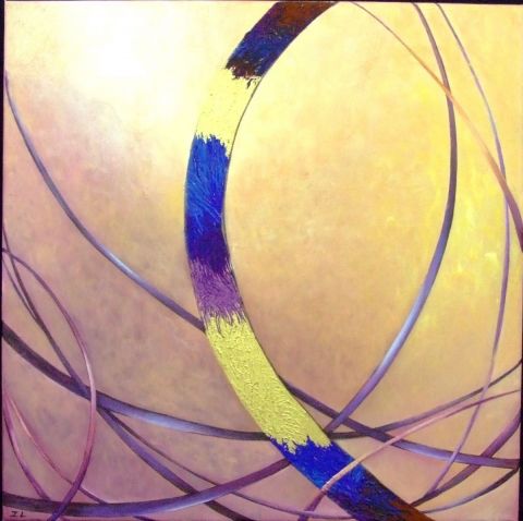 courbes2 - Peinture - zaza