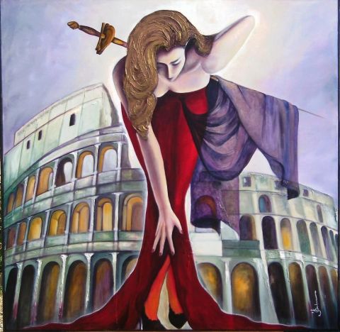 L'ame de Rome - Peinture - Celine