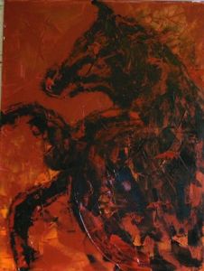 Voir cette oeuvre de anne-sophie valepin: cheval furie