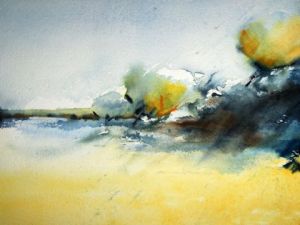Peinture de Laurencegh: Bord de mer