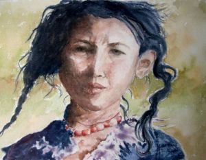Voir cette oeuvre de Agathe BONNET: enfant tibetaine