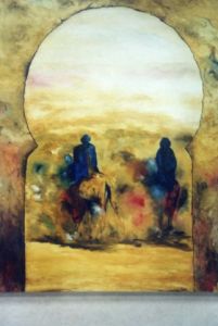 Voir cette oeuvre de roland coic: le couple du desert