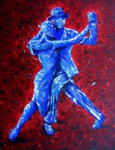 Peinture de NEIMA: danseurs de tango