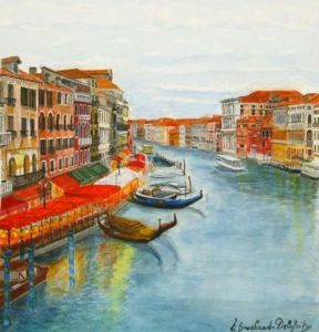 Voir cette oeuvre de FB DELAFAITE: Un jour a Venise
