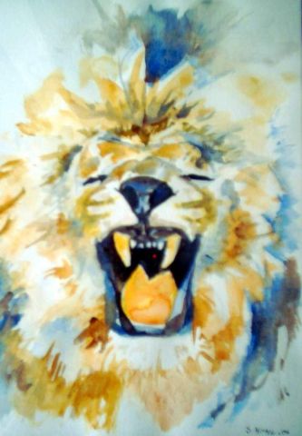 L'artiste silvia hohl - lion