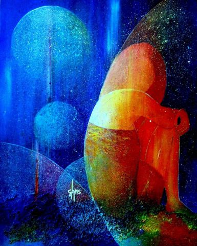 Peinture : Cocoon - CHRIS Peinture : Cocoon - CHRIS