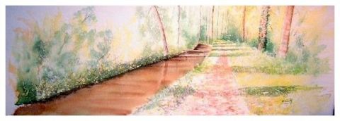 L'artiste davidm - Le canal en sous bois
