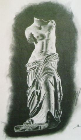 Venus de Milo sans tete - Peinture - JACQUES ROCHET